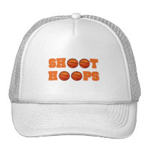 Basketball Shoot Hoops T-shirts and Gifts Hat