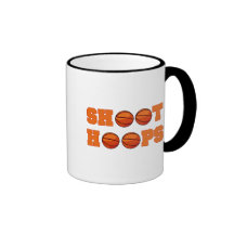 Basketball Shoot Hoops T-shirts and Gifts Coffee Mugs