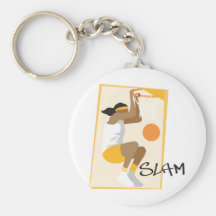 Basketball Slam Key Chains