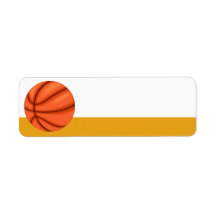 Basketball Sport Label