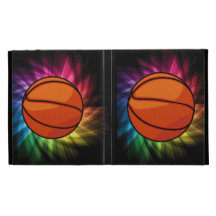 Basketball; Sport; rainbow iPad Cases