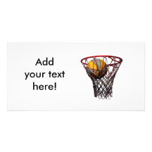 Basketball Success! Photo Card Template