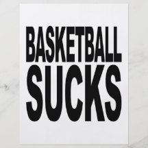 Basketball Sucks Flyer
