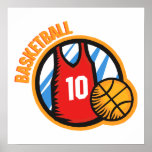 Basketball Team Poster