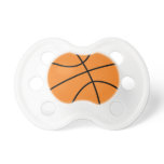 basketball texture pacifiers