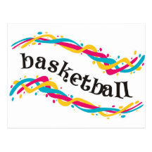 Basketball Twists Postcard