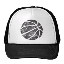 Basketball Used Look Retro Hats