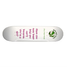 Basketball - White/Green Skate Board Decks