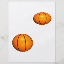 Basketballs Full Color Flyer