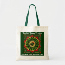 BasketOfManyBells2, Garden Fresh Produce, Deliv... Canvas Bag