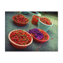 Baskets full of heat, Waegwan, Southkorea Postcards