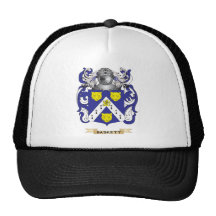 Baskett Coat of Arms (Family Crest) Mesh Hats