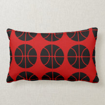 Basktball Throw Pillow Lumbar
