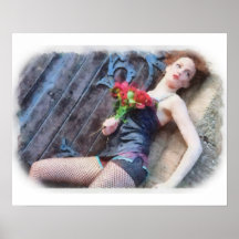 Basque Roses Print