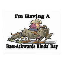 Bass-Ackwards Postcards