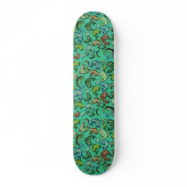 Bass and Trout Fish Skateboard