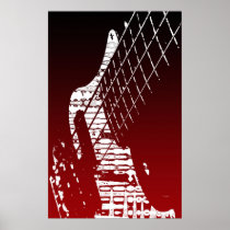 Bass-axe Posters