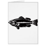 Bass Bait Clothing & Gear Greeting Cards