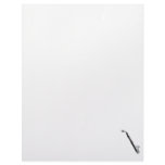 Bass Clarinet Graphic, Just the Clarinet Letterhead Design