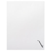 Bass Clarinet Graphic, Just the Clarinet Letterhead Design
