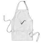 Bass Clarinet with music notes Aprons
