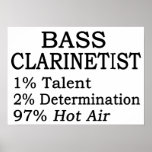 Bass Clarinetistt Hot Air Print