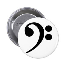 Bass Clef Button
