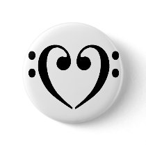 Bass Clef Heart