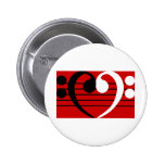 Bass Clef Heart Buttons