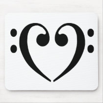 Bass Clef Heart