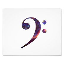 Bass clef nebula 1 photo art