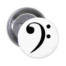 Bass Clef Pins