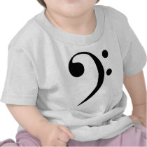 Bass Clef Tshirts