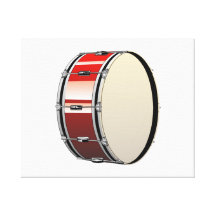 Bass Drum Canvas Prints
