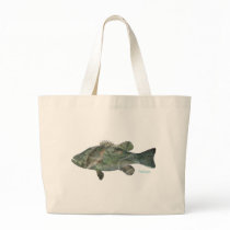 Bass feeding inside the bass-Great Mural effect Bag
