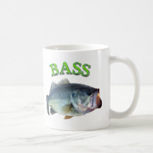 bass fish 14 coffee mugs