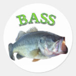bass fish 14 sticker