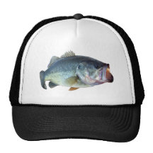 Bass Fish Trucker Hat