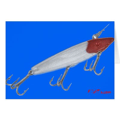 Bass fishing lure. Topwater lure by FishTs