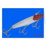 Bass fishing lure. Topwater lure cards