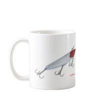 Bass fishing lure. Topwater lure Coffee Mugs