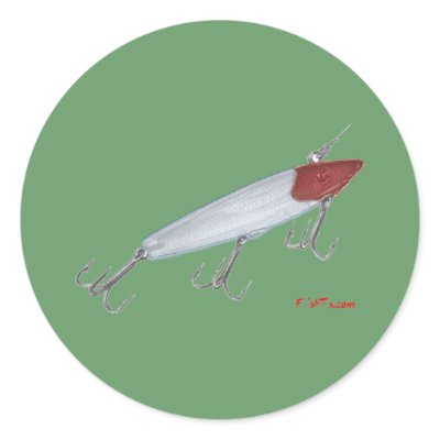 Bass fishing lure. Topwater lure by FishTs
