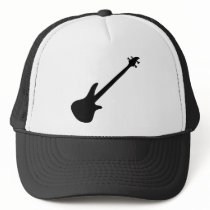 bass guitar bassist trucker hats