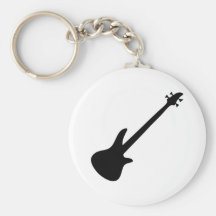 bass guitar bassist key chains