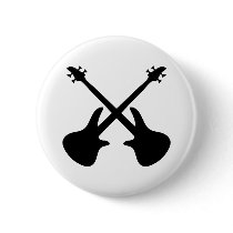 bass guitar crossed pin