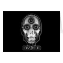 BASS HEAD Dubstep t-shirts Card
