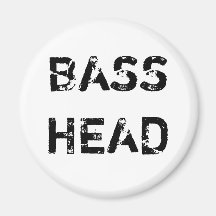 Bass Head magnet