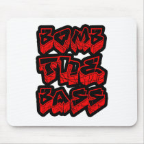 Bass Music DnB Electro Hip-Hop Dub Dubstep Mousepad