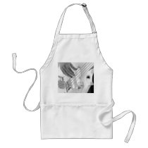 Bass player , bass and hand, negative image aprons
