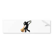 Bass Player Swag Bumper Sticker